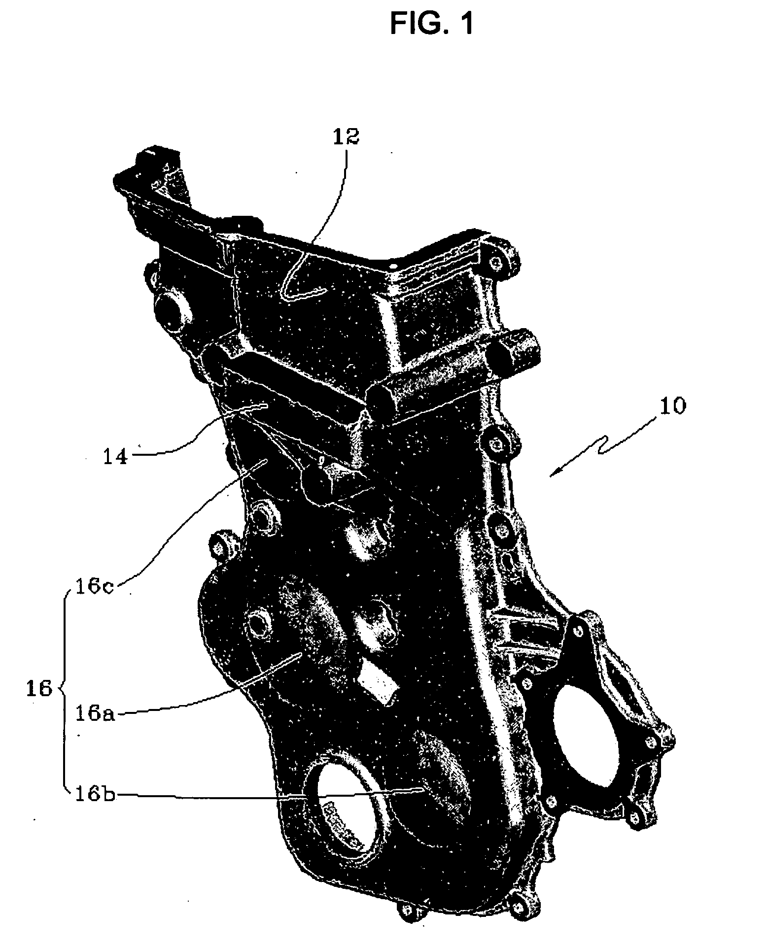 Timing cover for engine