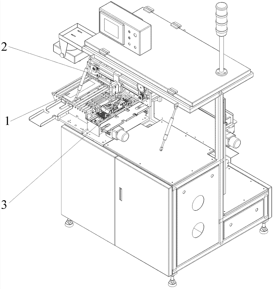 Automatic material collecting machine