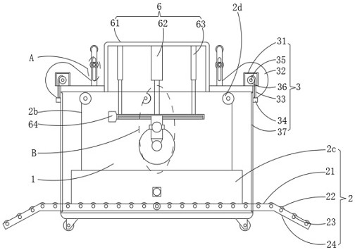 Stone cutting device for constructional engineering