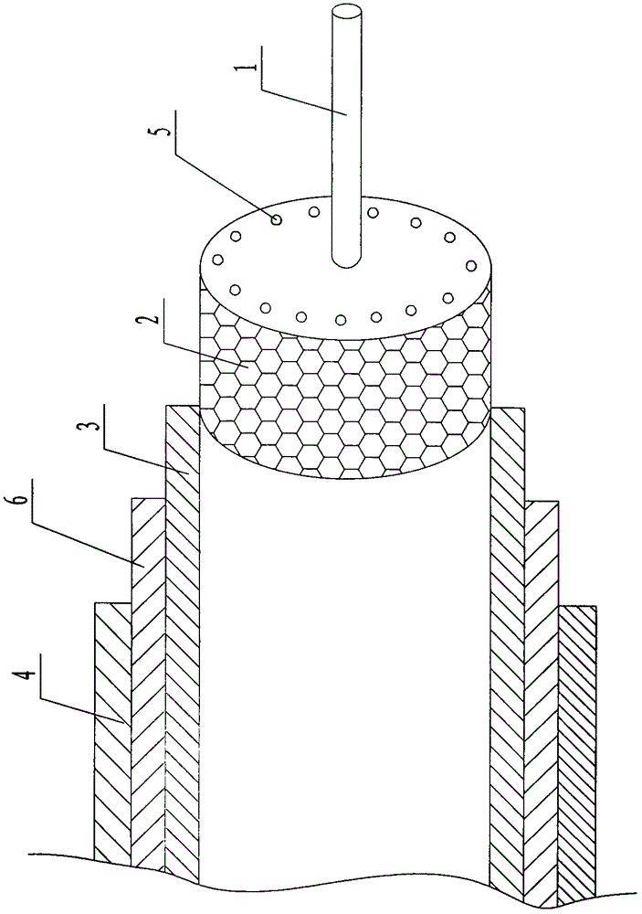 Multi-stranded semi-foamed monitoring coaxial cable