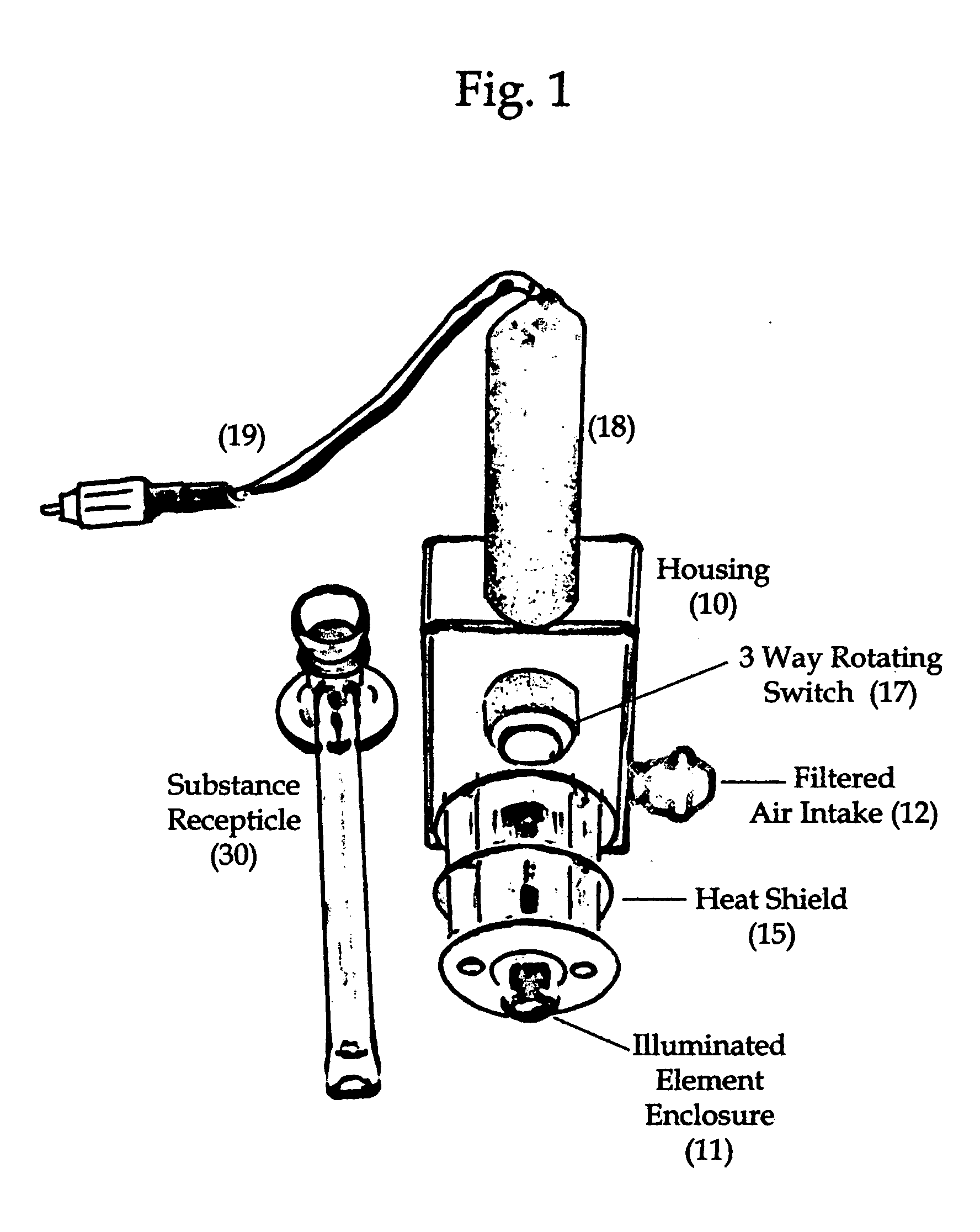 Hot air extraction system