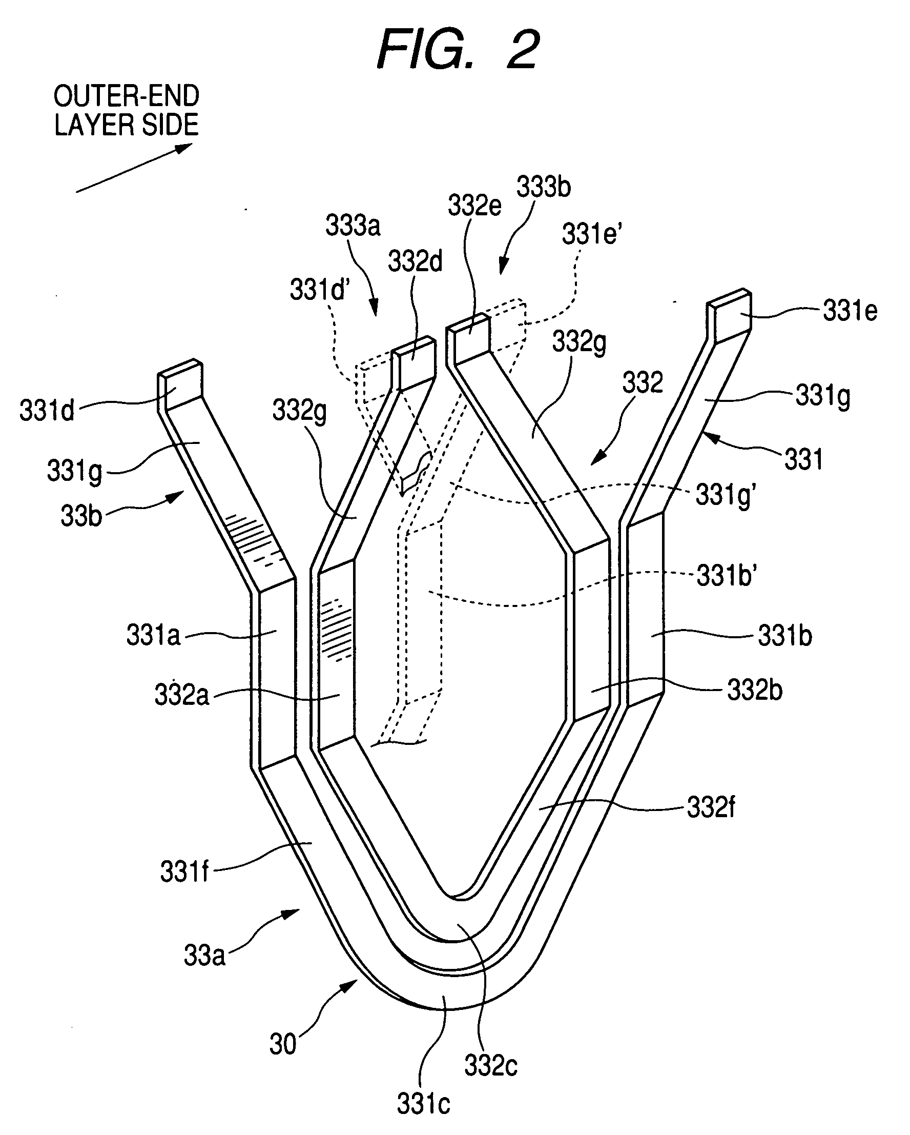 Rotary electric machine for vehicles