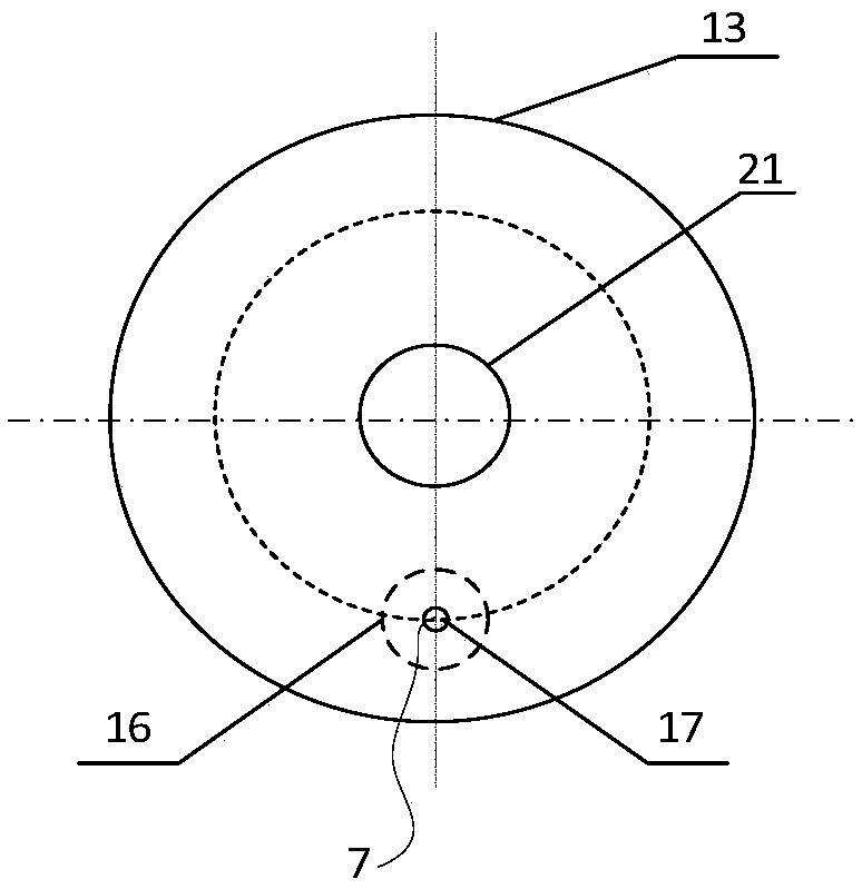 Off-axis fiber rotation connector