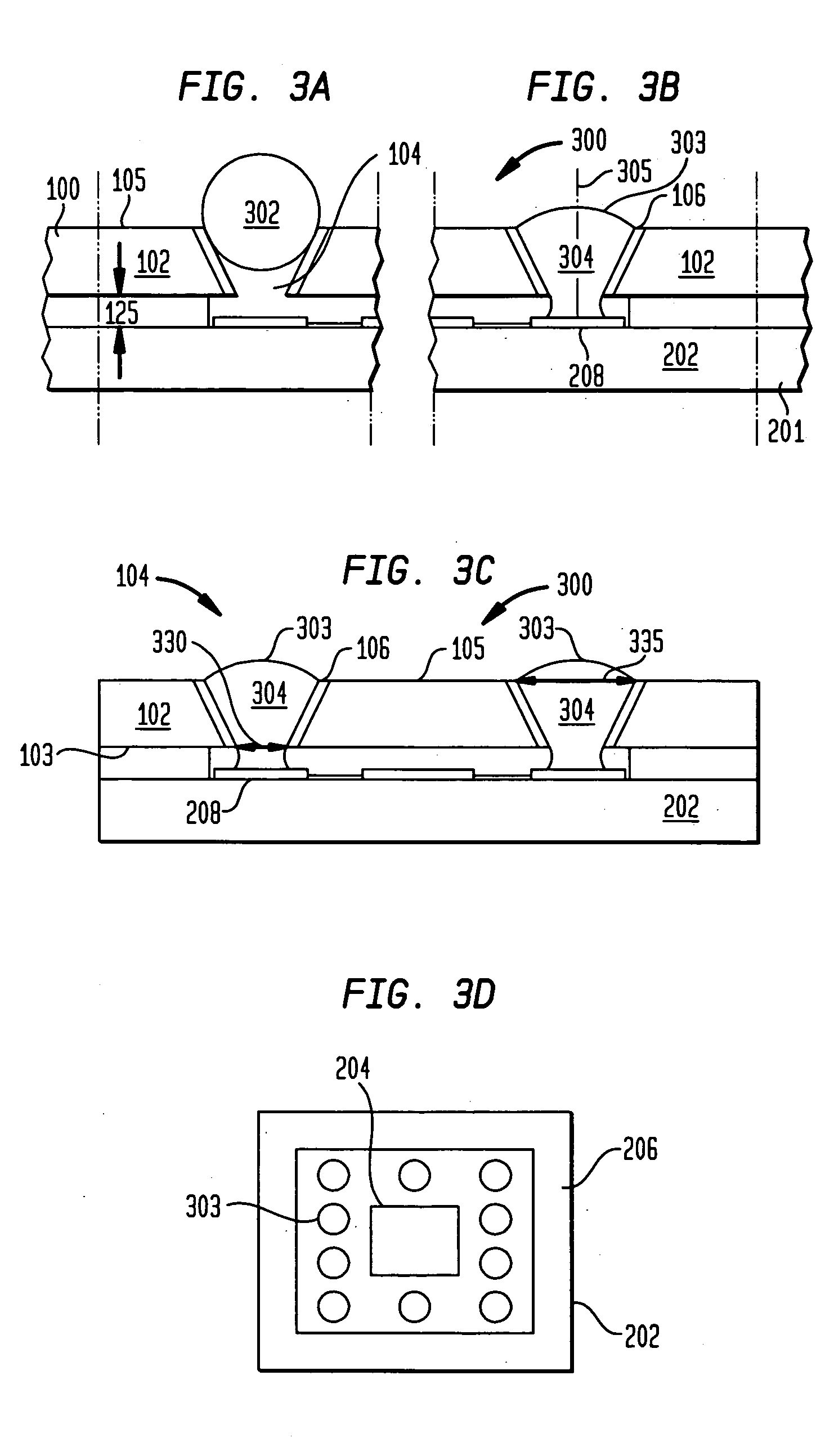 Structure and self-locating method of making capped chips