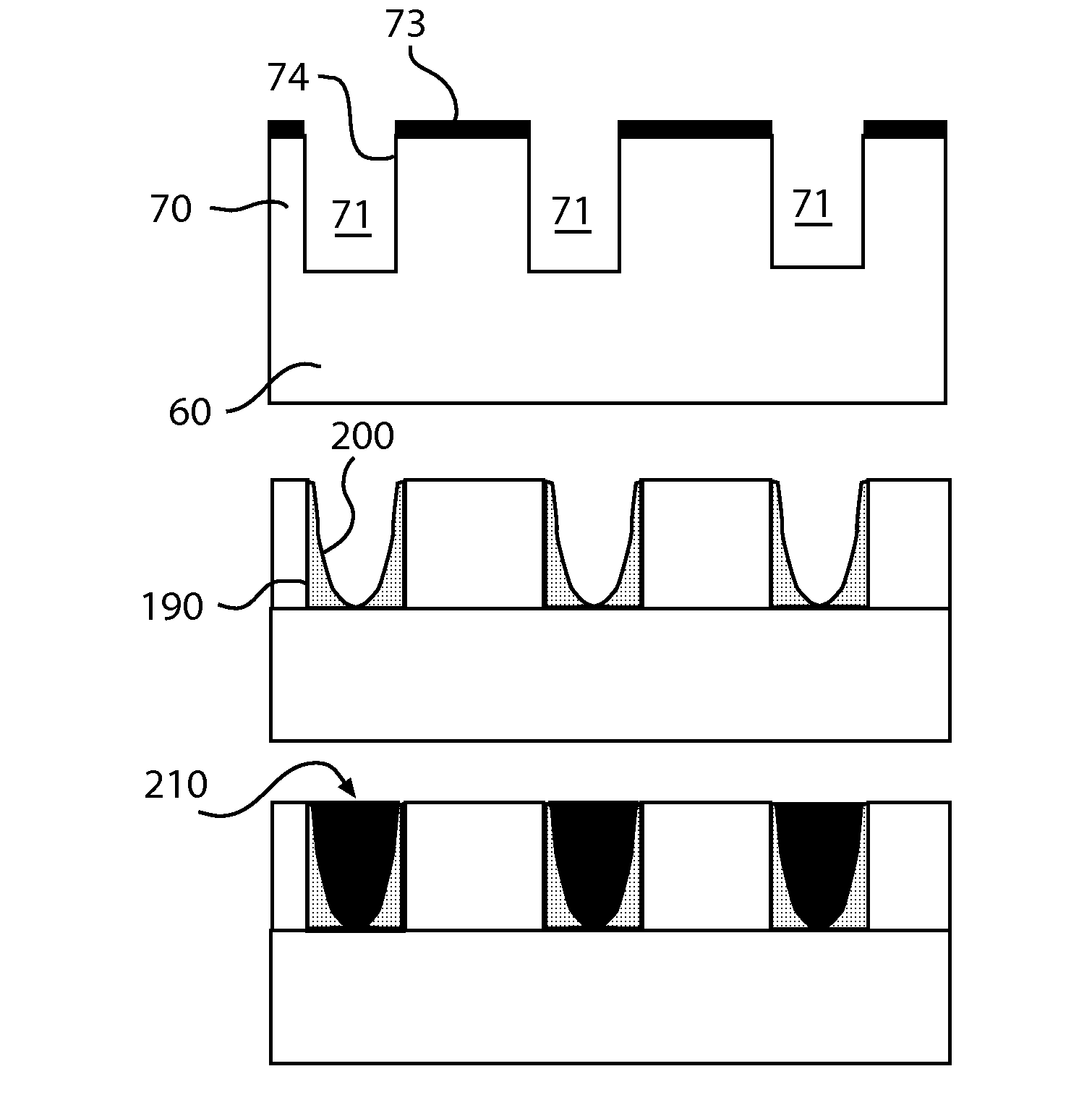 Method for forming a patterned layer on a substrate