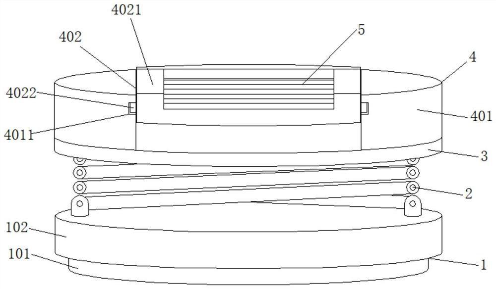 Drum-type workbench for translation, lifting and rotation of switch cabinet