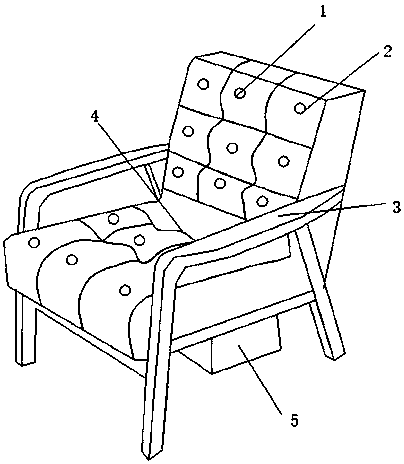 Fireproof sofa