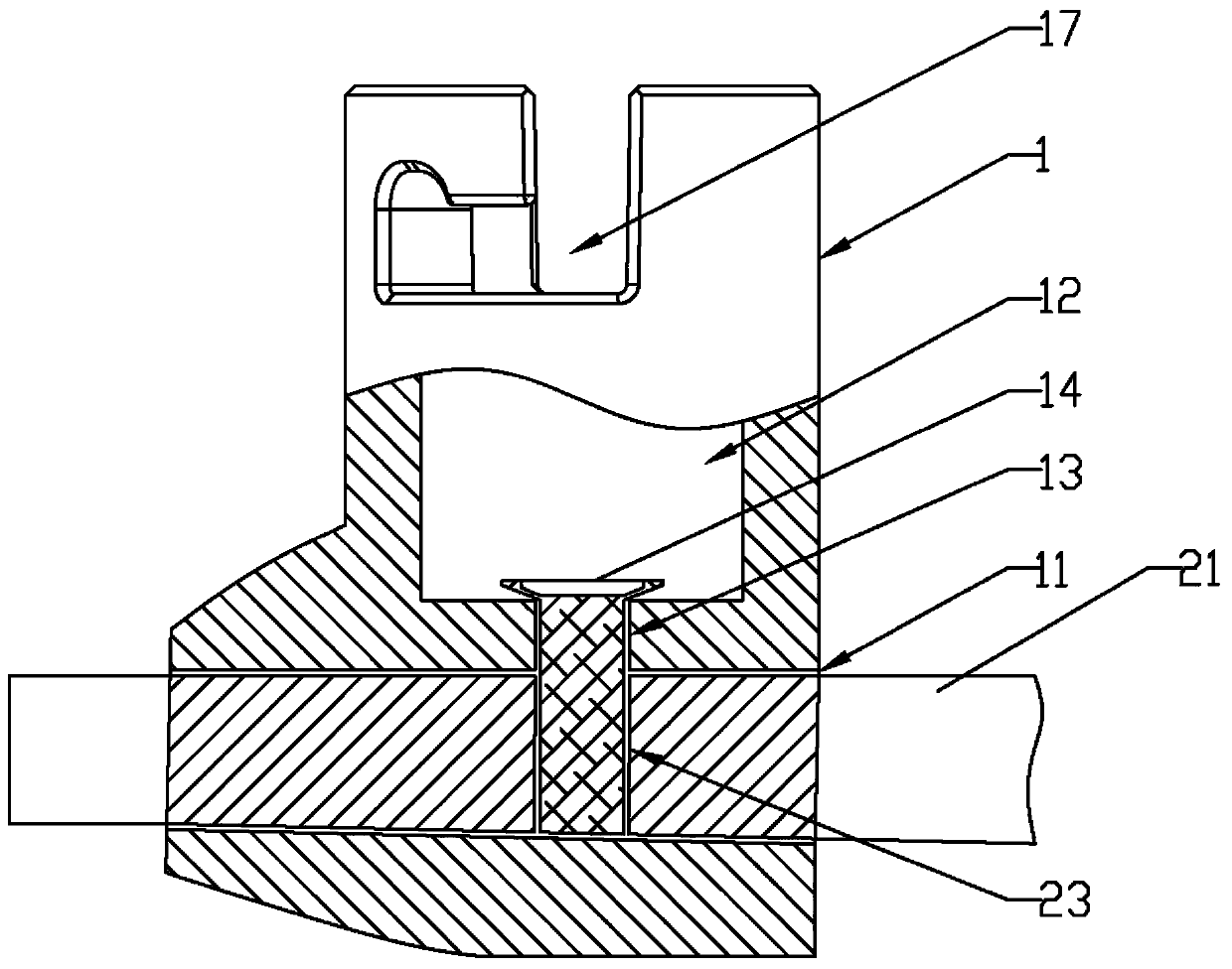 Stirring hook and making technology thereof