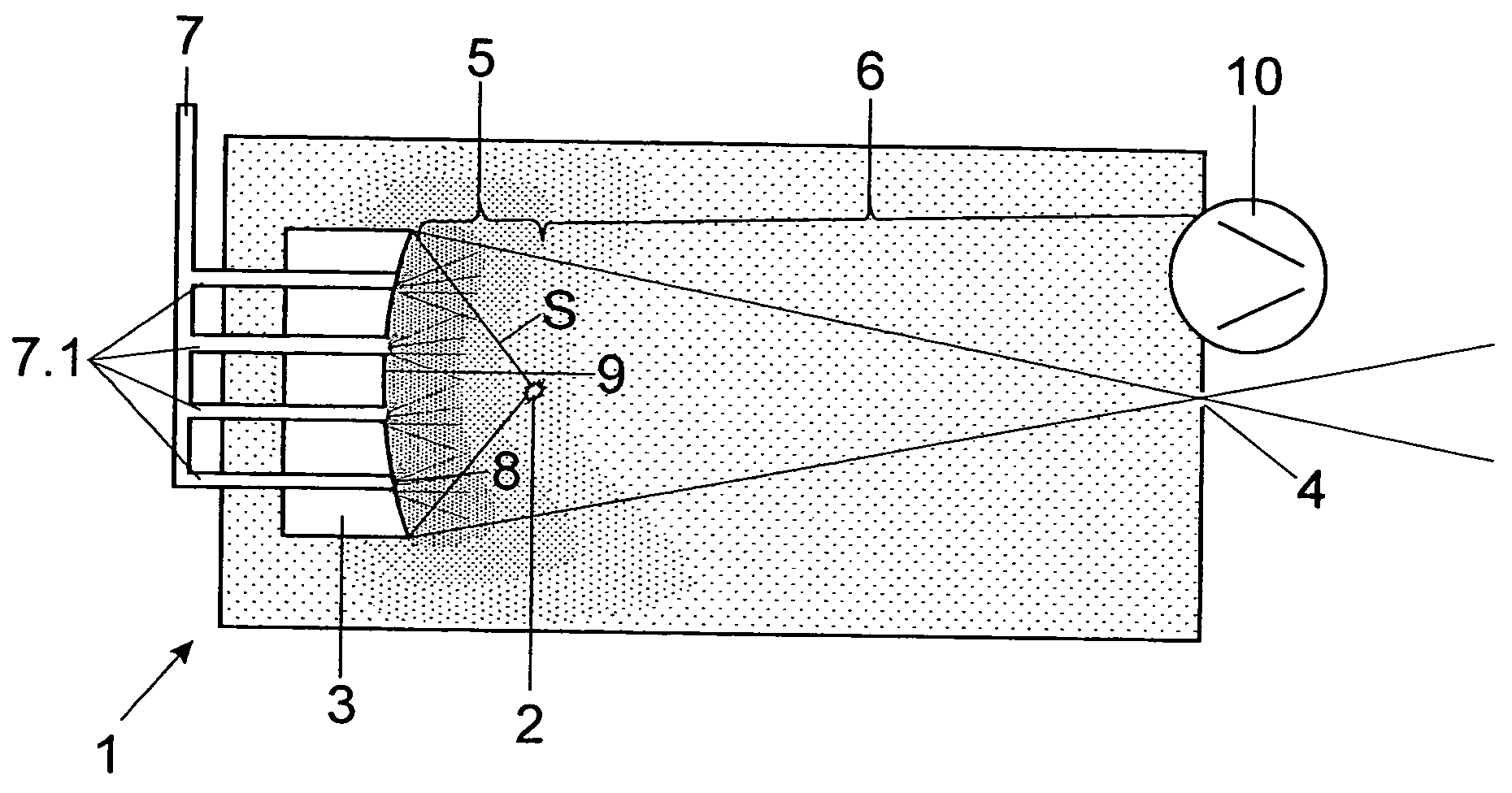 Radiation source for the generation of short-wavelength radiation