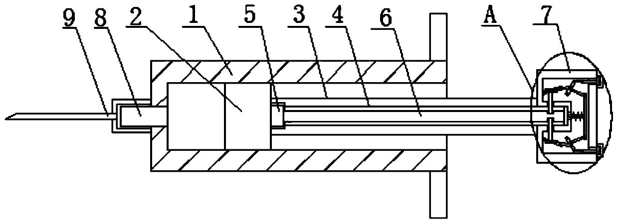 Ophthalmic injection and extraction device