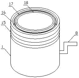 A device for extracting intestinal flora