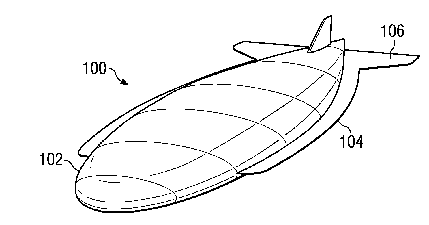 Bi-convex airship