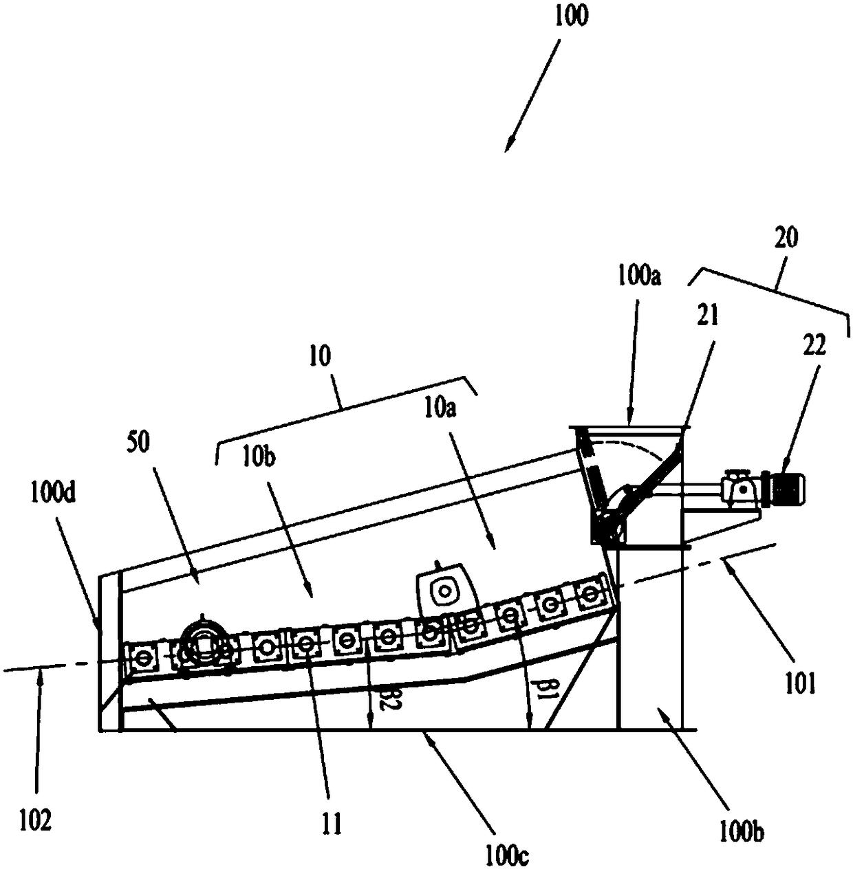 Brick and concrete sorting machine