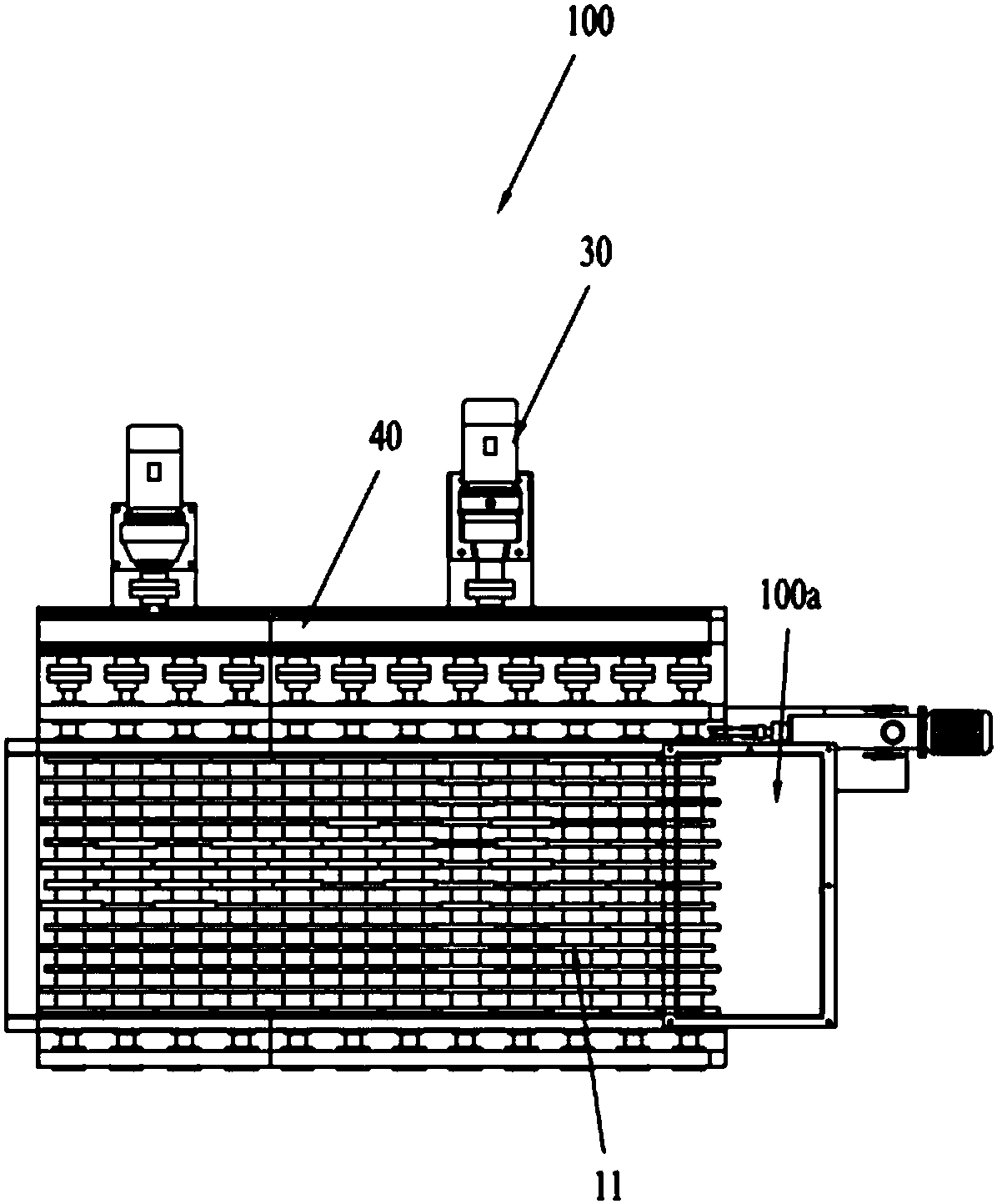 Brick and concrete sorting machine