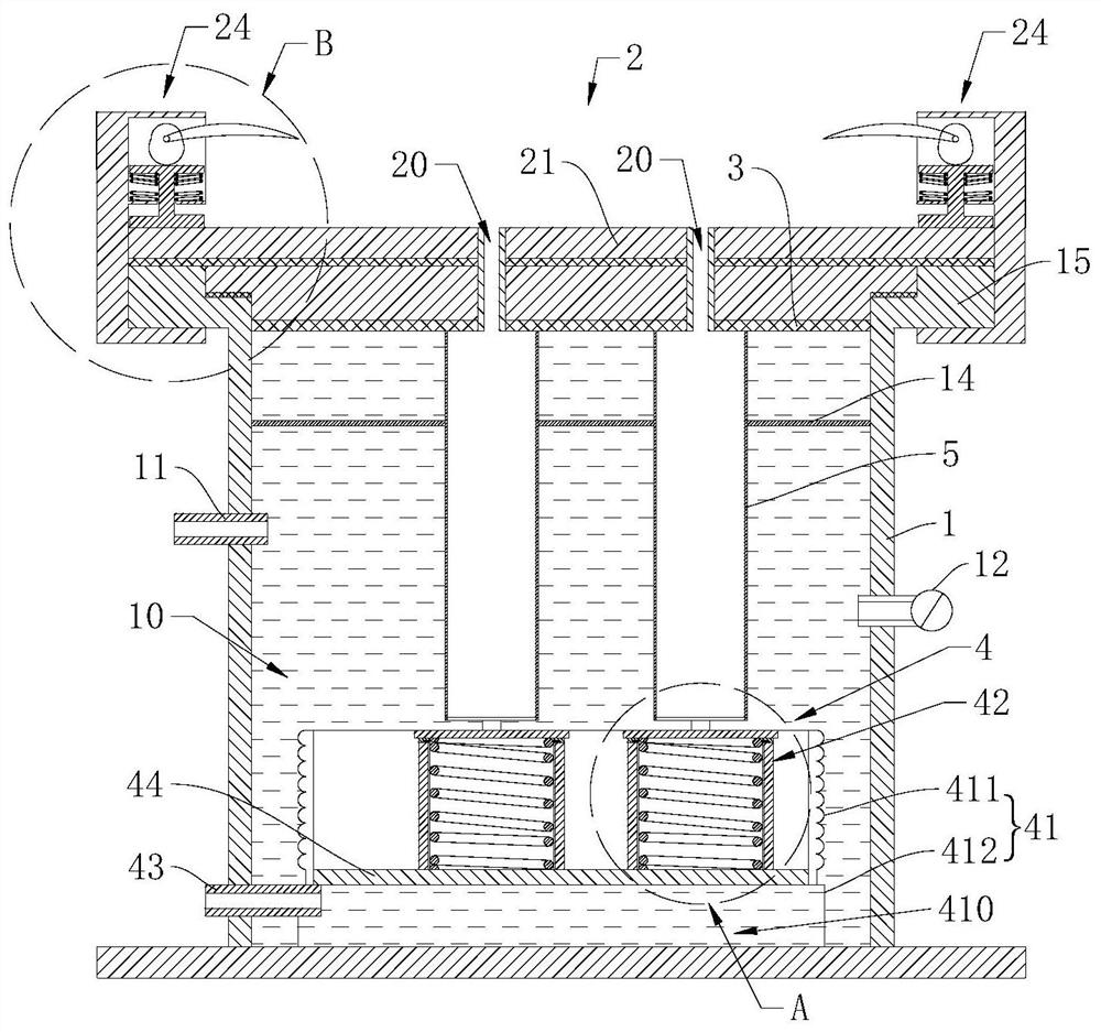 Device and method for detecting sealing pressure resistance of sounding pipe for cast-in-place pile