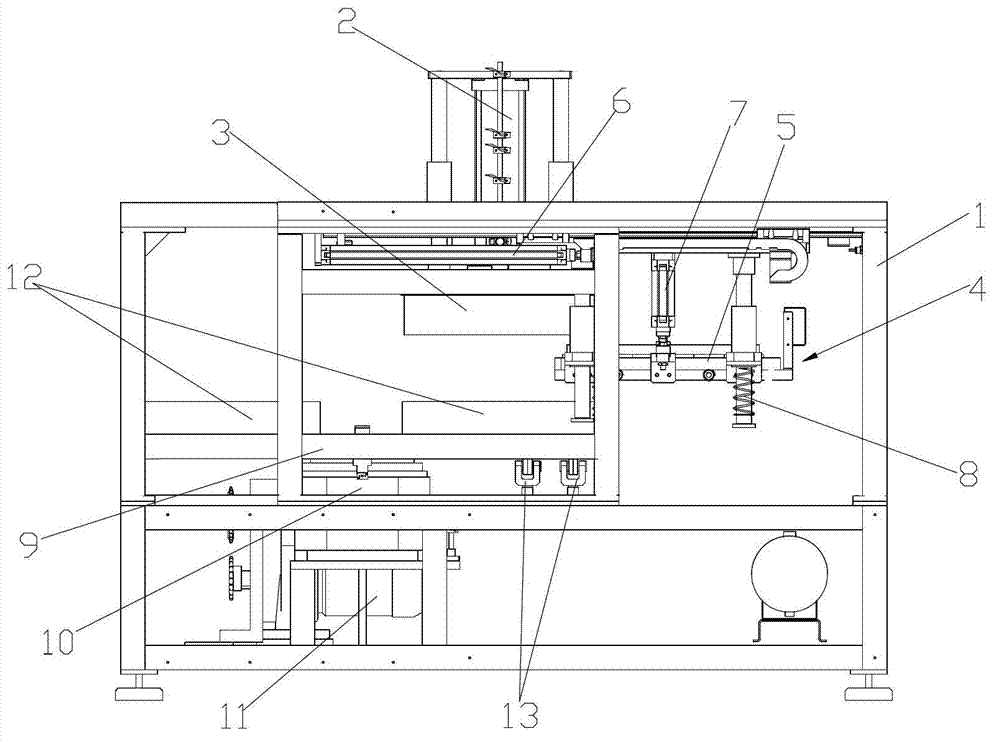 Double-station rotation type gimbal hot plate welding machine