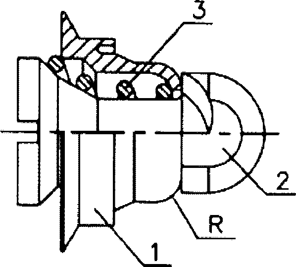 Bushing closing-up processing method