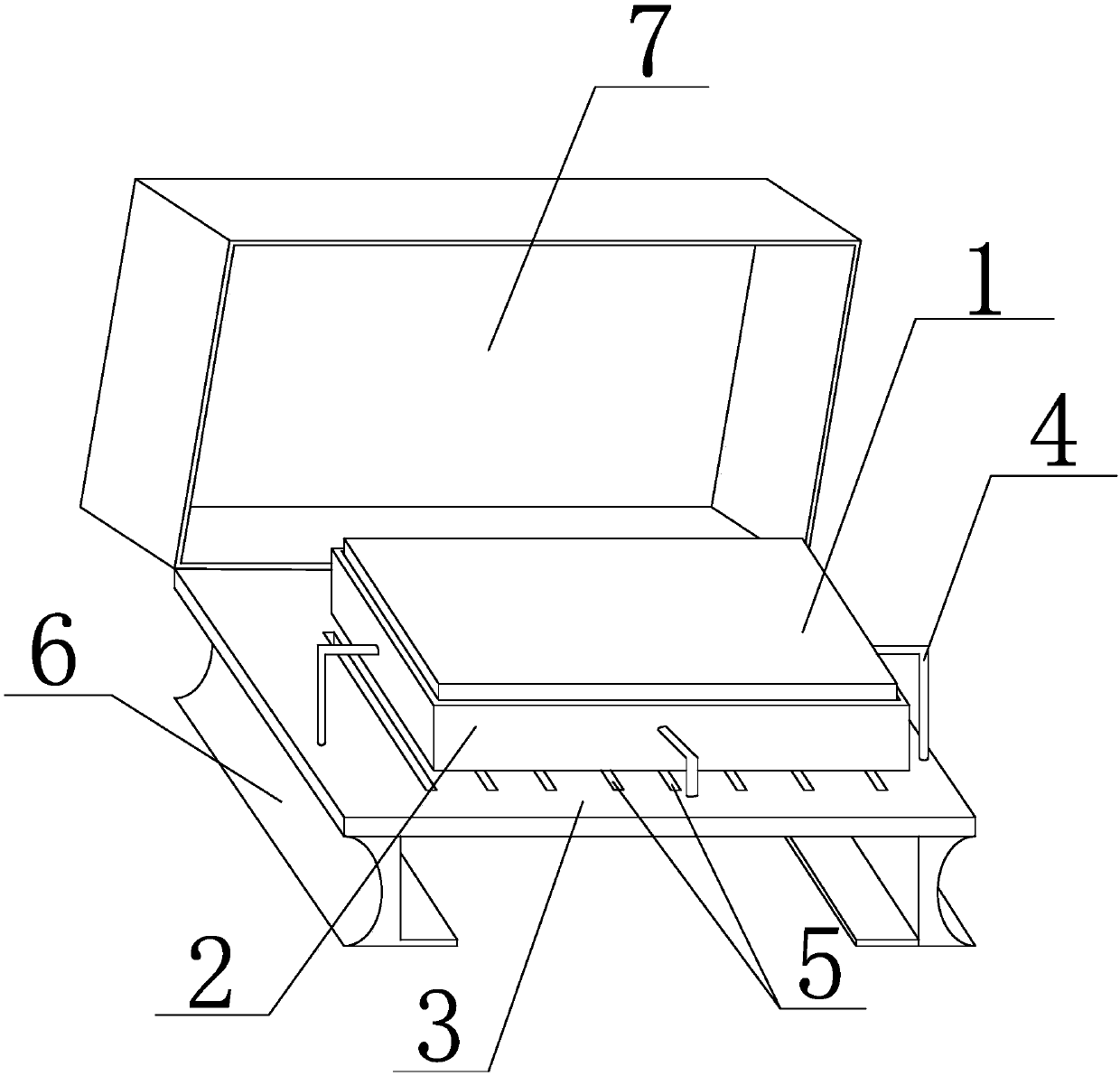 Microwave radar with higher installation efficiency