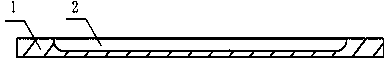 Processing method of U-shaped through channels