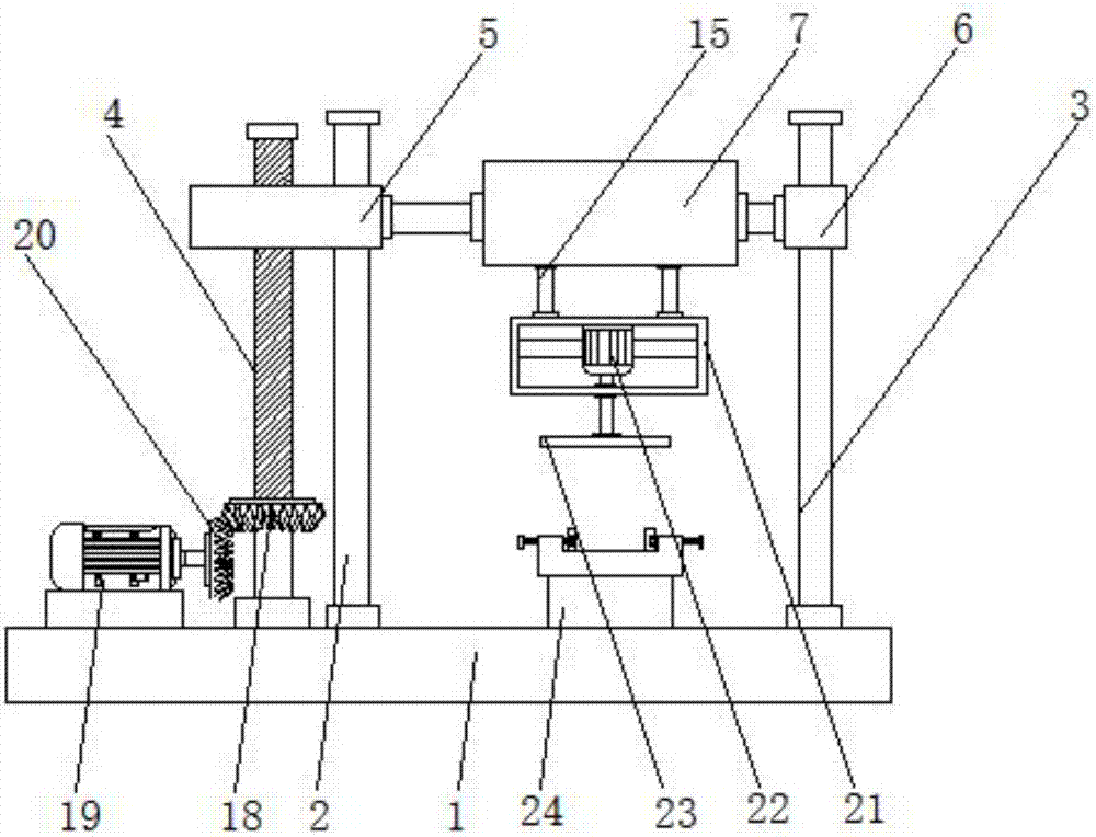 Polishing device for computer circuit board