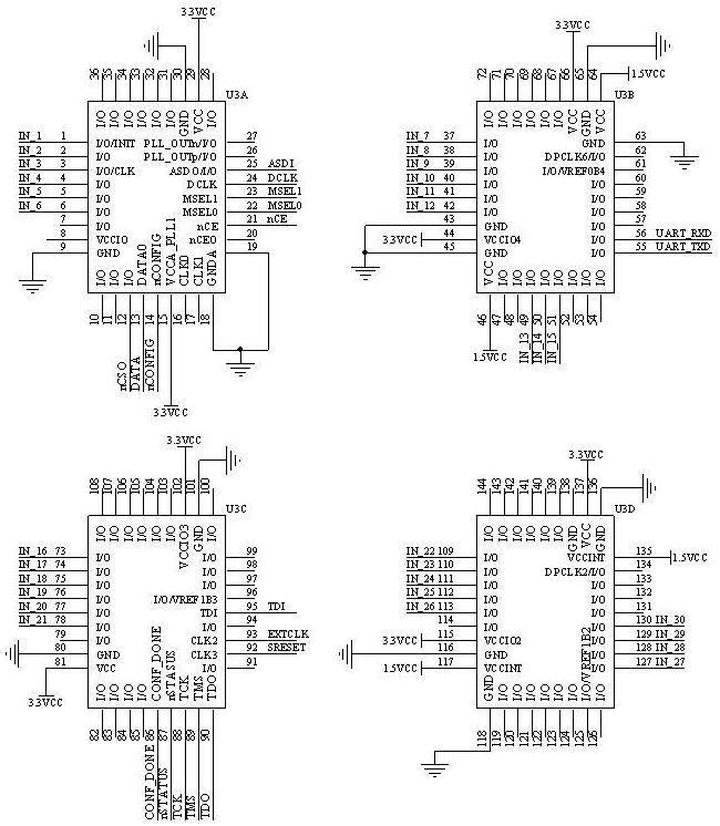 Front-end acquisition device of contour video monitoring system