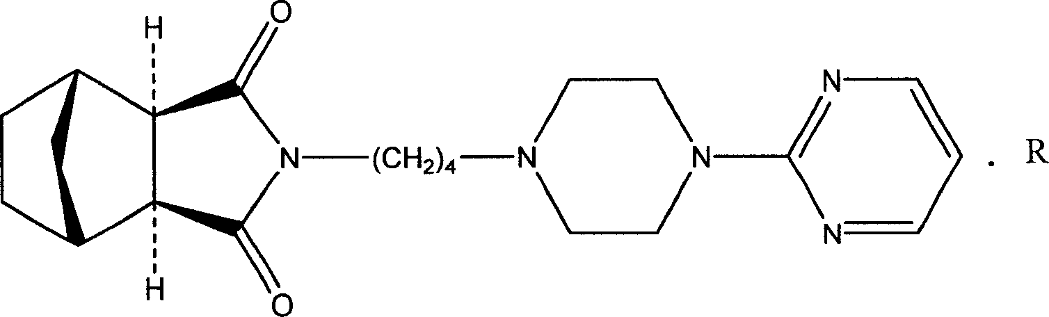 Medicine composition for treating anxiety neurosis, and oral cavity disintegration preparation