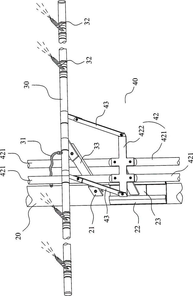 Super-huge type multi-layer full-automatic sliding swing rainfall test device