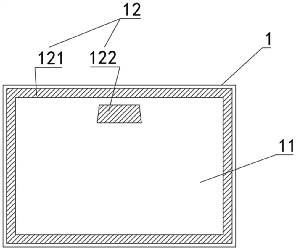 Glass, metal fabric for forming and film removing of glass, forming mold and film removing method