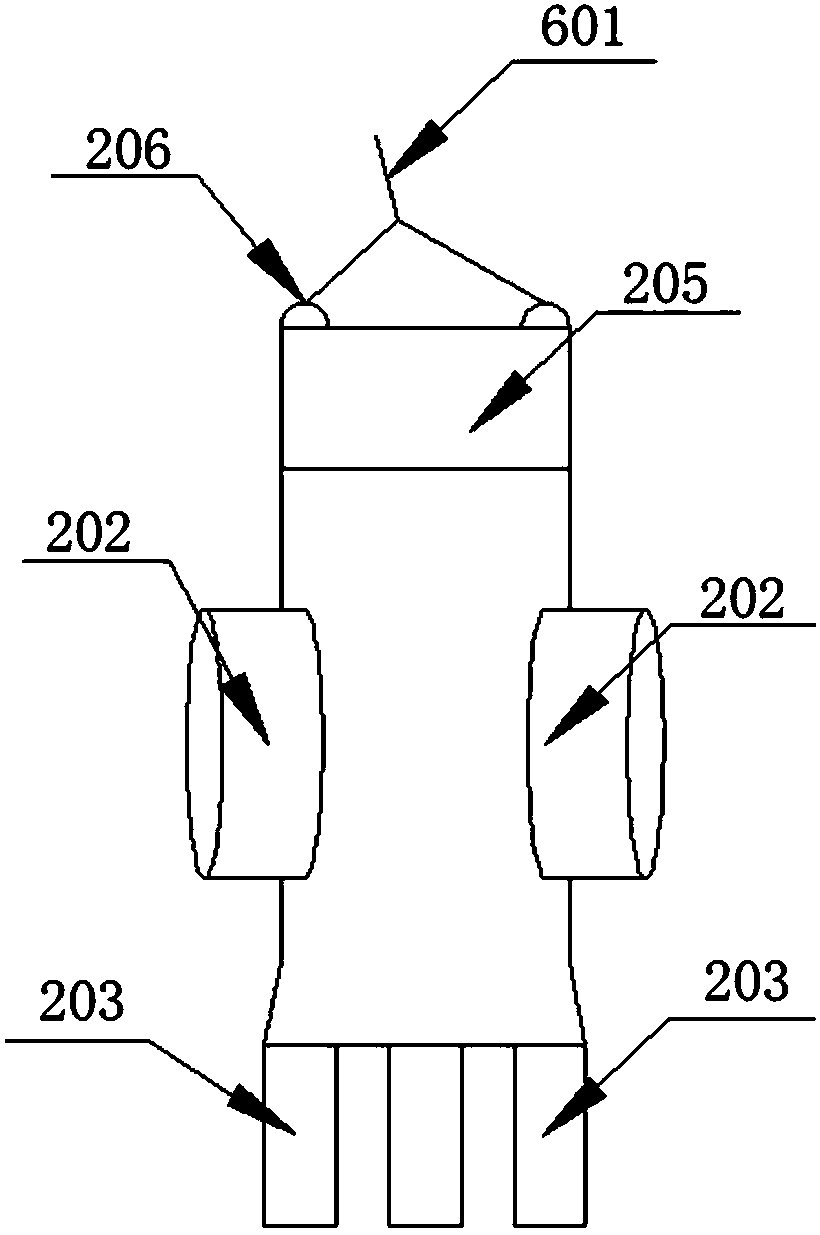 Vertical measuring line system for marine shallow seismic exploration and application thereof