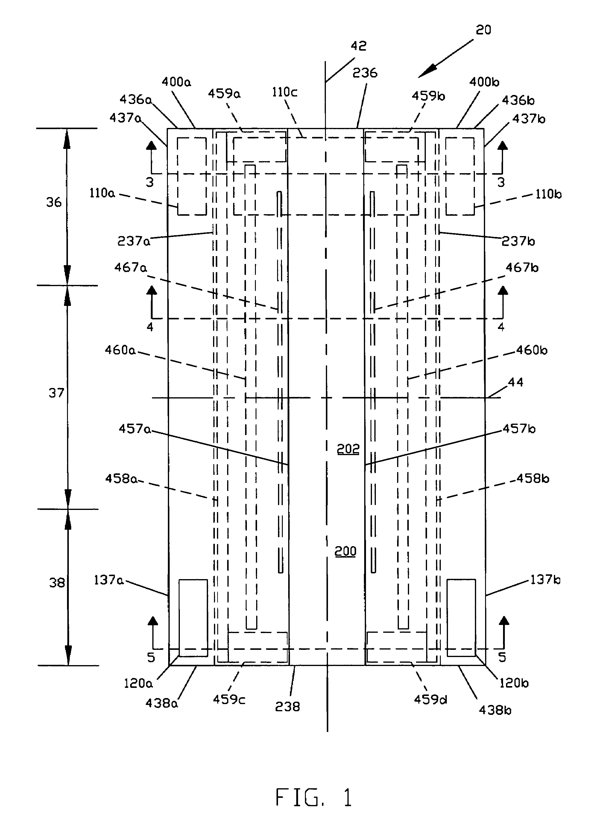 Disposable absorbent article having dual layer barrier cuff strips