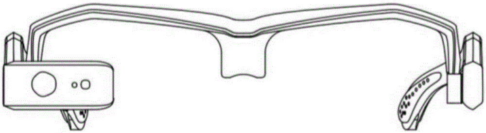 Method for judging vehicle damage degree through intelligent glasses in vehicle maintenance process