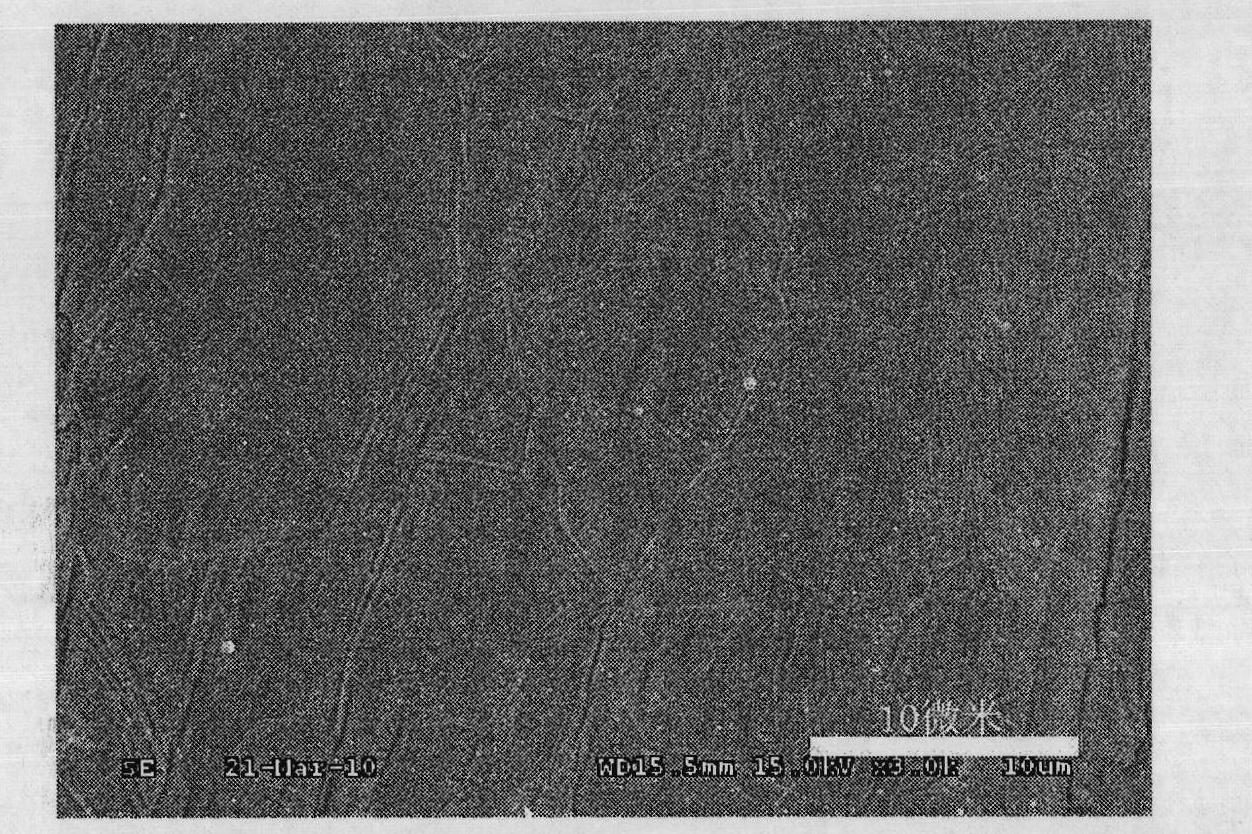 Method for preparing large-area high quality graphene on iron-based substrate