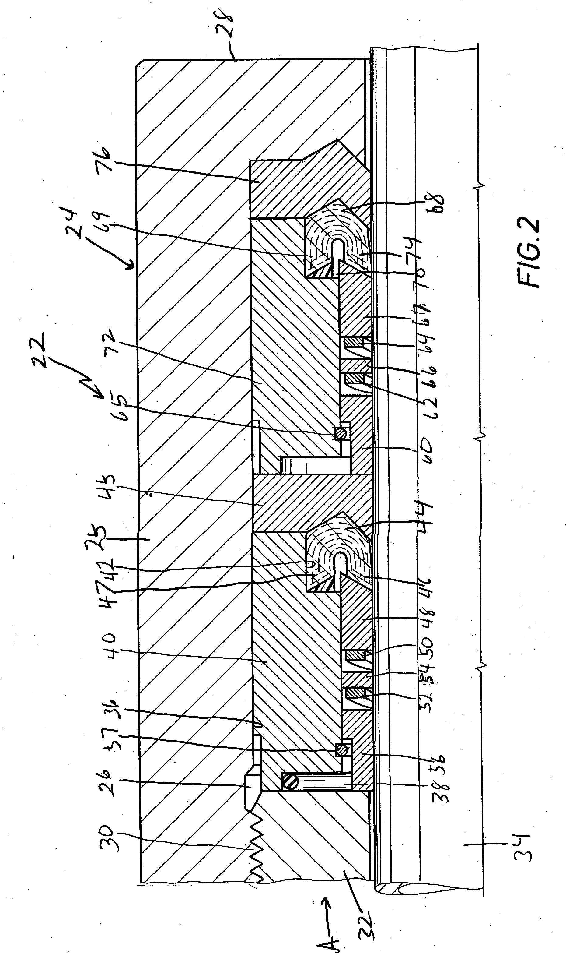 Stuffing box assembly and sealing assembly for use therein