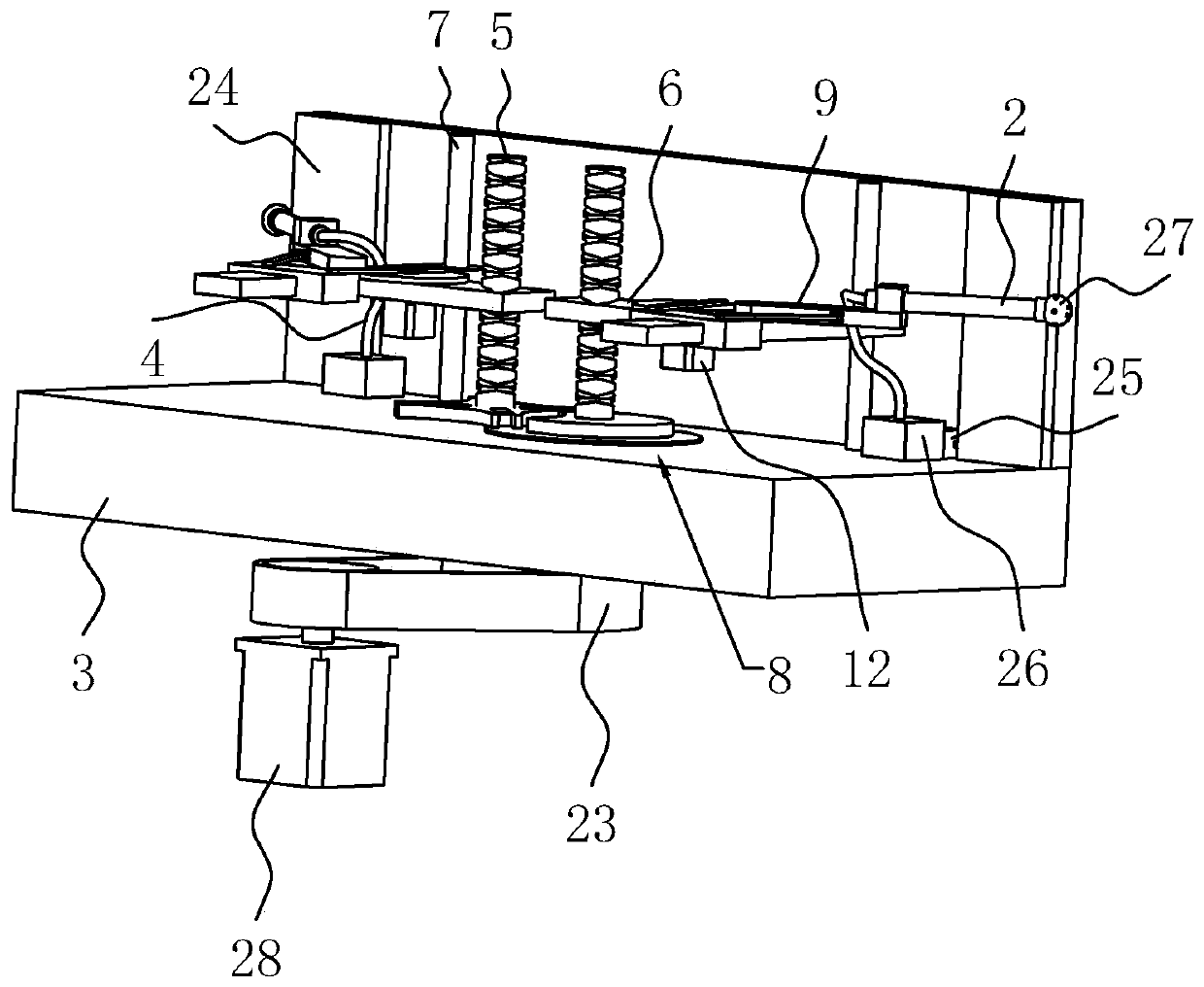 Multi-angle garden irrigation device