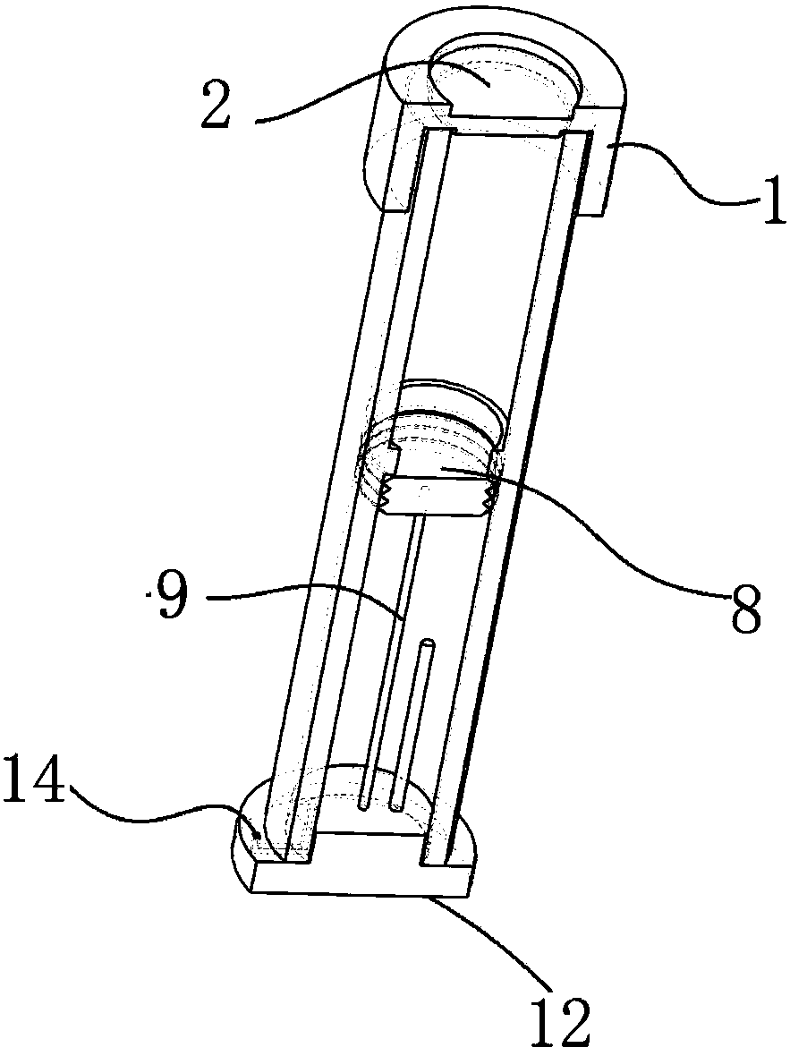 Blood detection sampling tube and method thereof