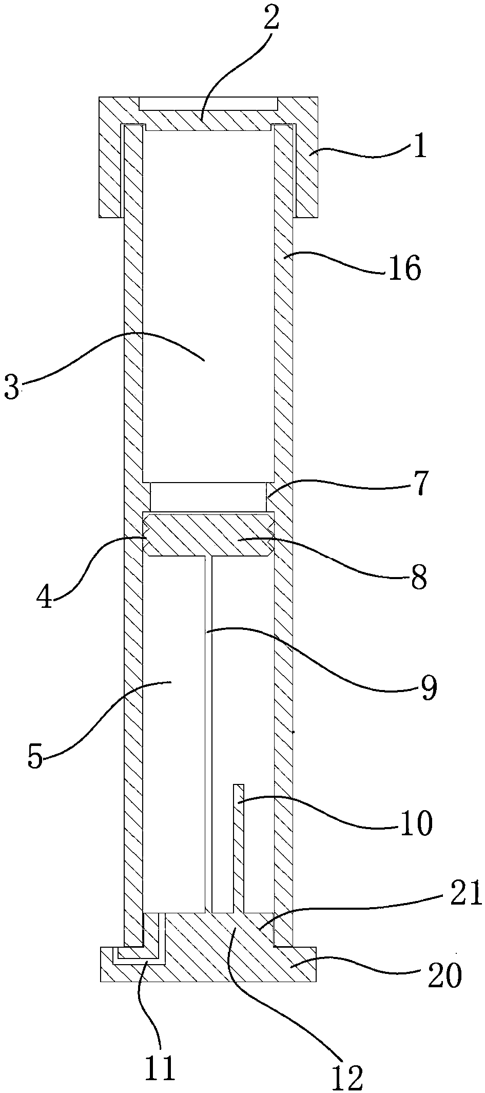 Blood detection sampling tube and method thereof