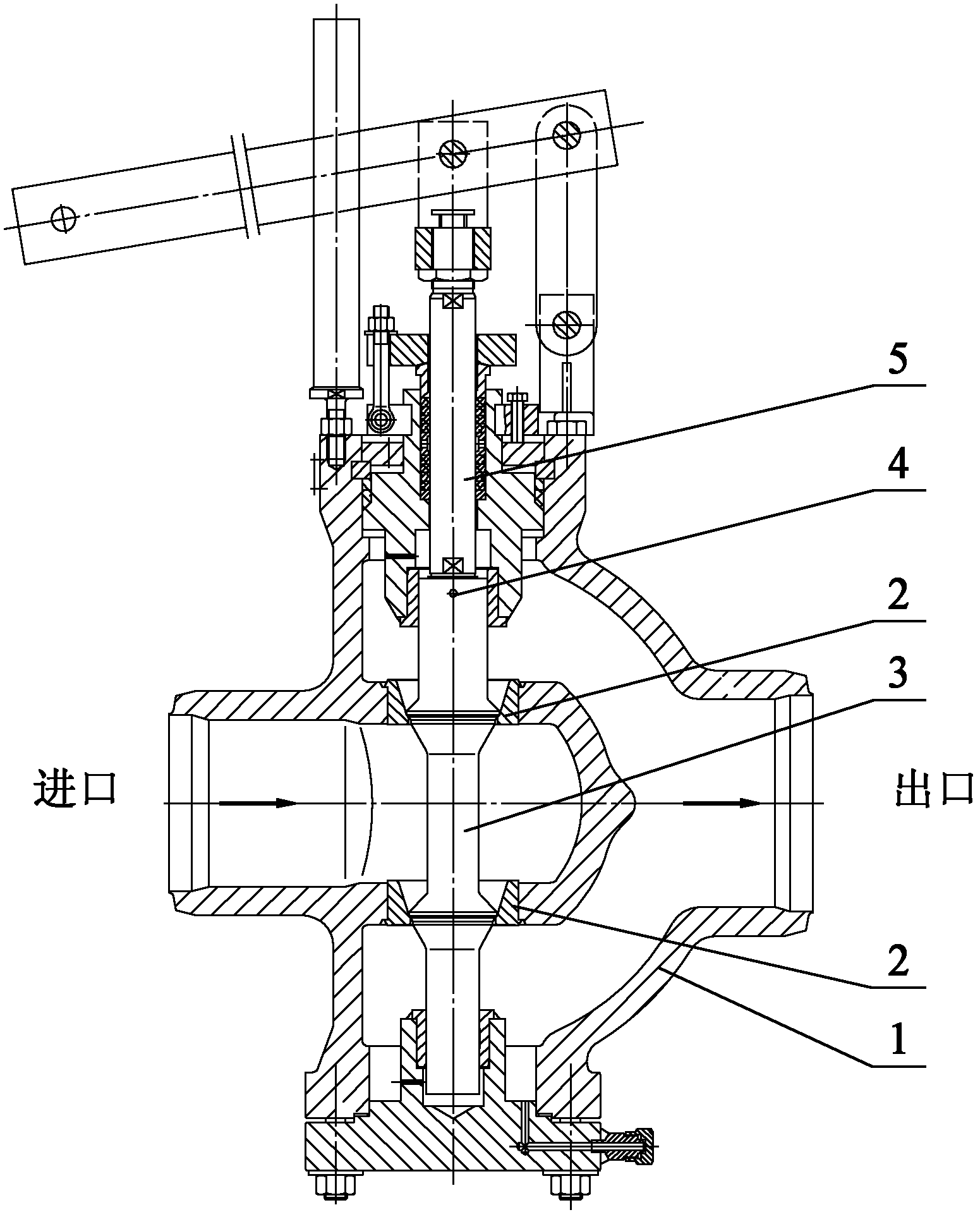 Pressure reducing valve and temperature-reducing and pressure-reducing device