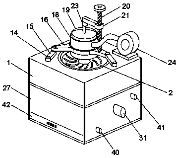 Tea leaf twisting and drying device