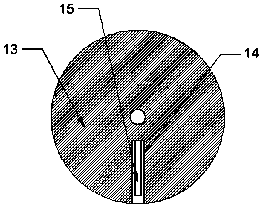 Horizontal cell structure to prevent self-discharge