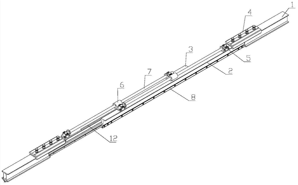 Overhead Rigid Catenary Temperature Compensation Device