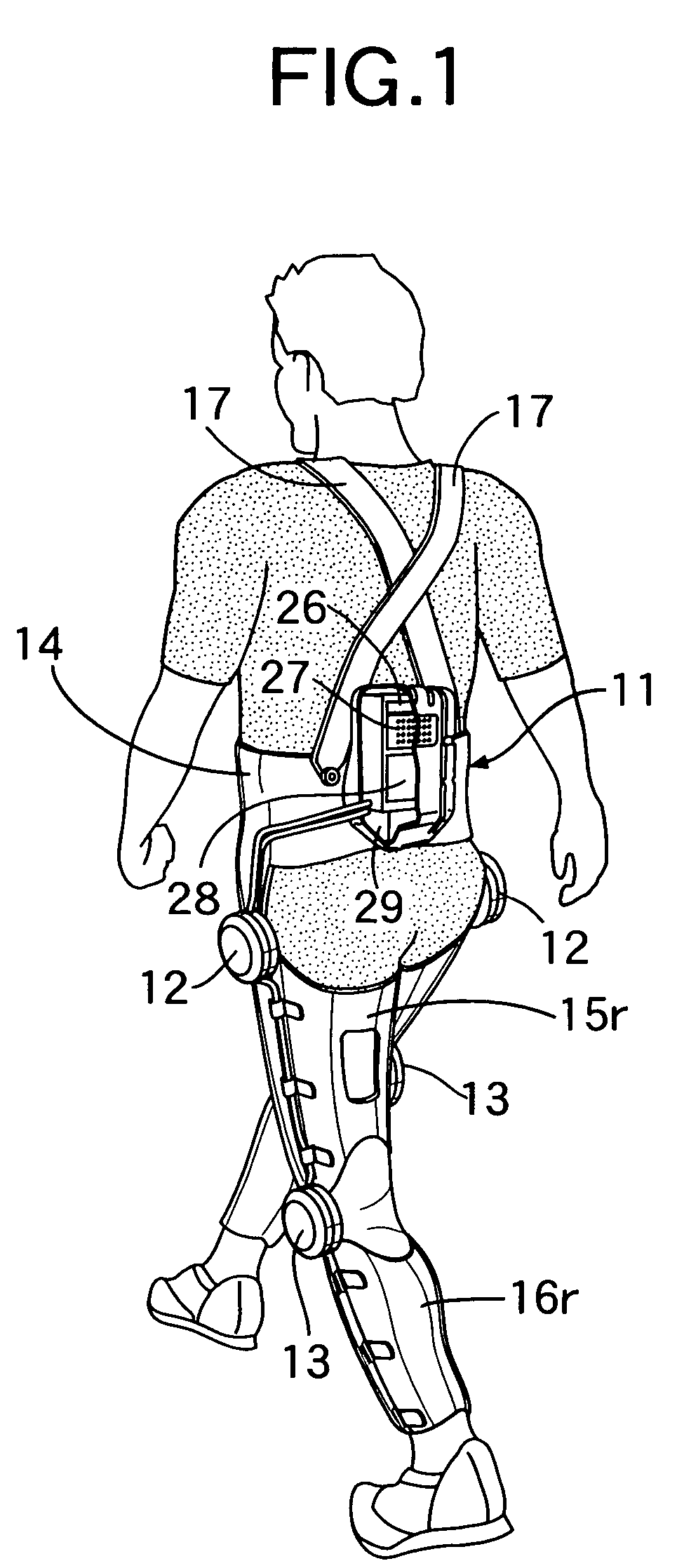 Speed reducer for walk assist apparatus