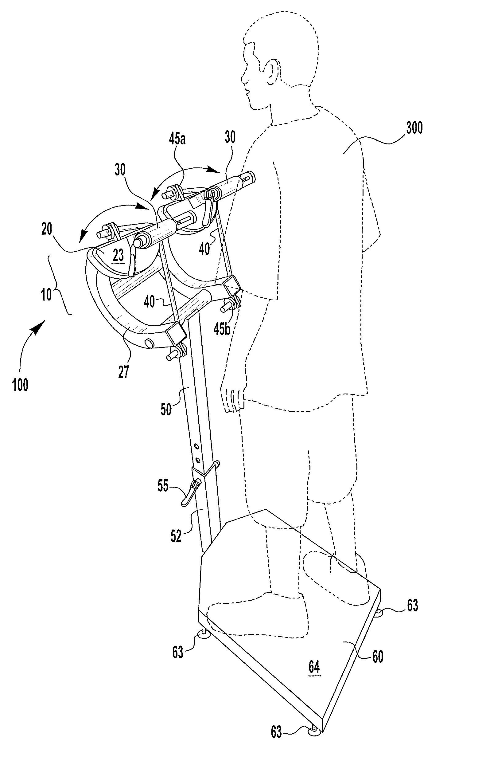 Muscle strengthening device