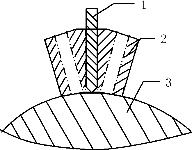 Device for printing serial number mark on surface of spherical metal and method for using device