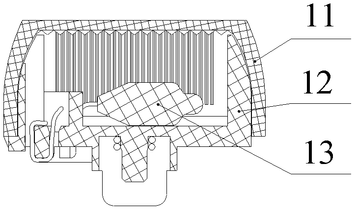 Novel rocker switch capable of being forcibly disconnected