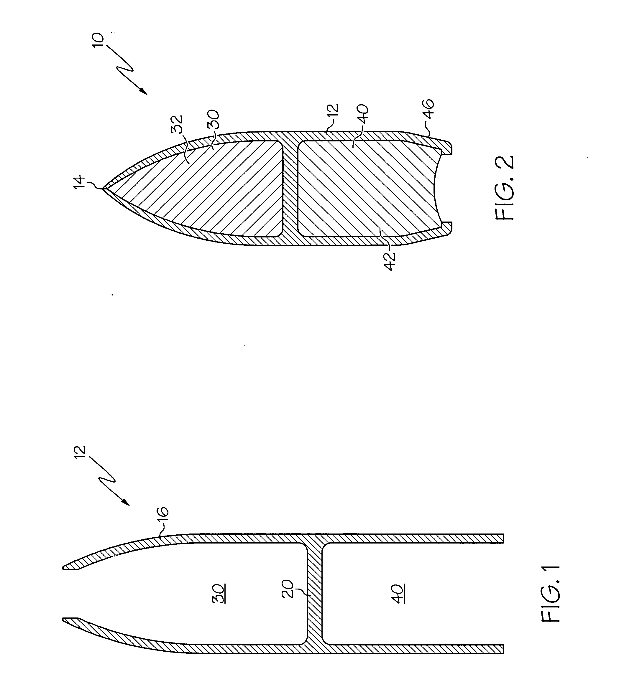 Non-expanding modular bullet