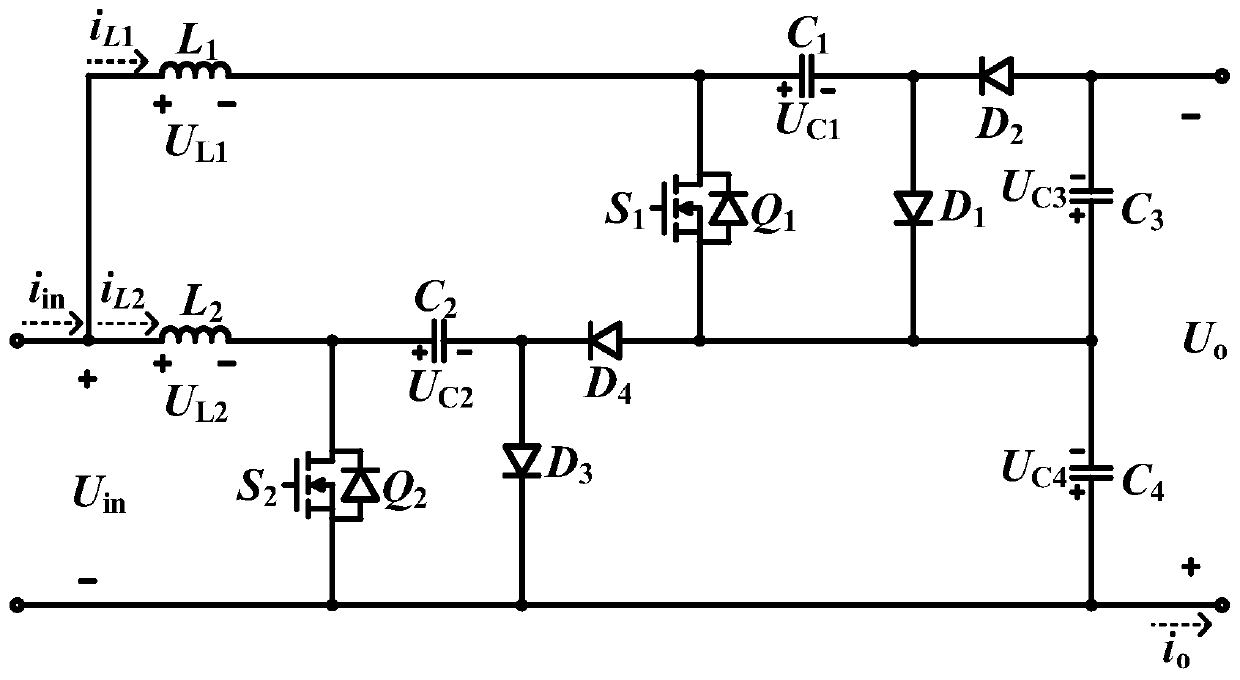 Wide input range interleaved parallel high-efficiency step-up DC converter for fuel cells