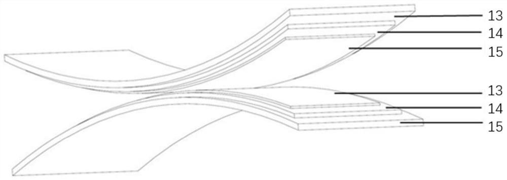 Bionic tactile sensor based on friction nanometer generator