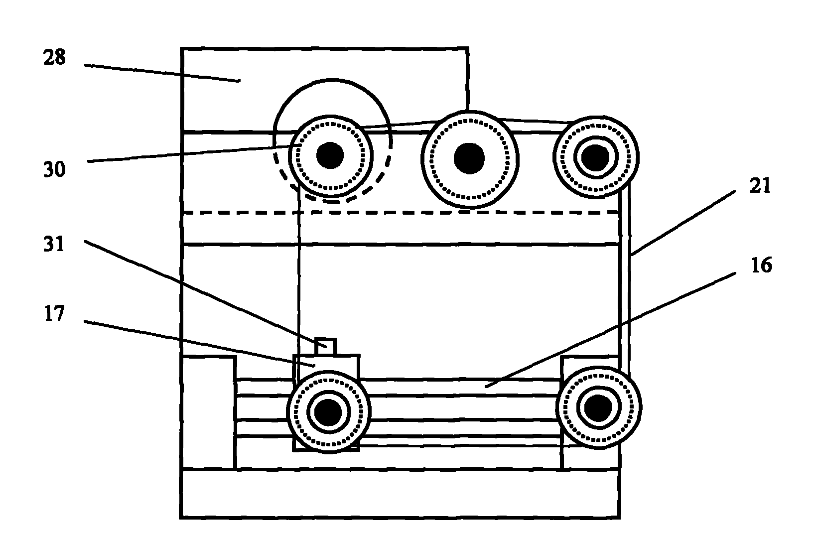 Circulating wire cutting electrode system and processing method for electrolytic wire cutting