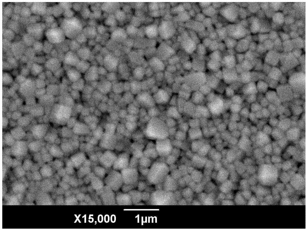 Method for preparing (Ba, Sr) TiO3 nano powder by virtue of Mg&lt;2+&gt; doped hydro-thermal method