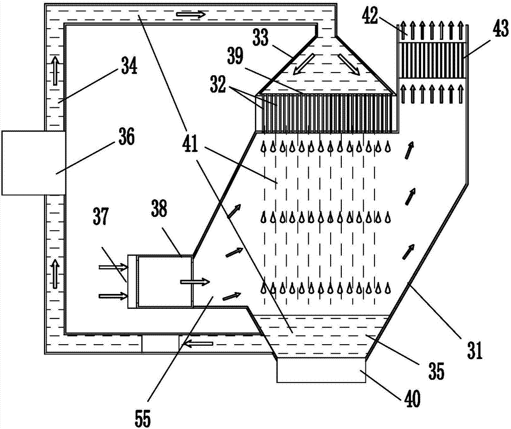 Air purification treatment device